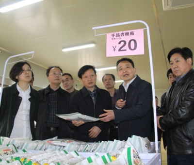 江西省農(nóng)業(yè)廳副廳長陳關(guān)懷視察仙客來公司