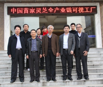 國(guó)際靈芝研究會(huì)主席林志彬教授一行蒞臨仙客來(lái)指導(dǎo)靈芝研究和產(chǎn)品開發(fā)