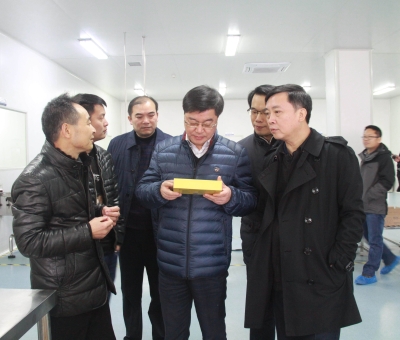 江西省檢察院黨組成員、副檢察長(zhǎng)徐勝平一行來(lái)公司走訪調(diào)研