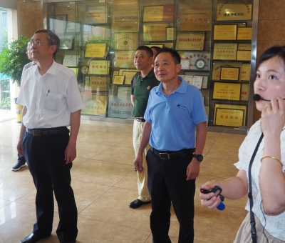 省市場監(jiān)督管理局一級(jí)巡視員蔡瑋蒞臨仙客來公司調(diào)研